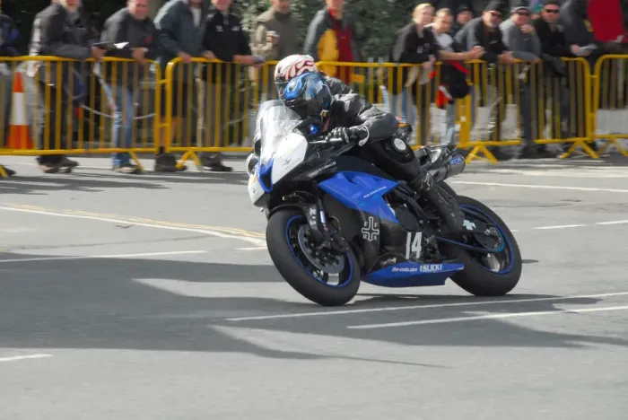 Framed Print : Billy Redmayne (Honda) 2014 Junior Manx Grand Prix