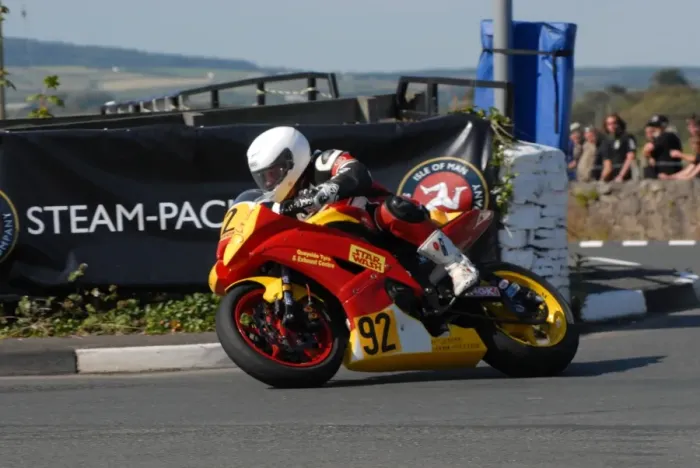 Framed Print : Billy Smith (Yamaha) 2011 Southern 100