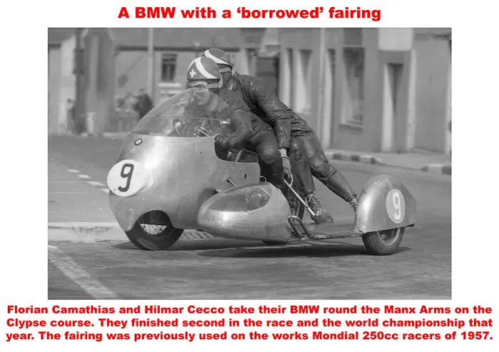 Framed Print : A BMW with a borrowed fairing Framed Print : A BMW with a borrowed fairing