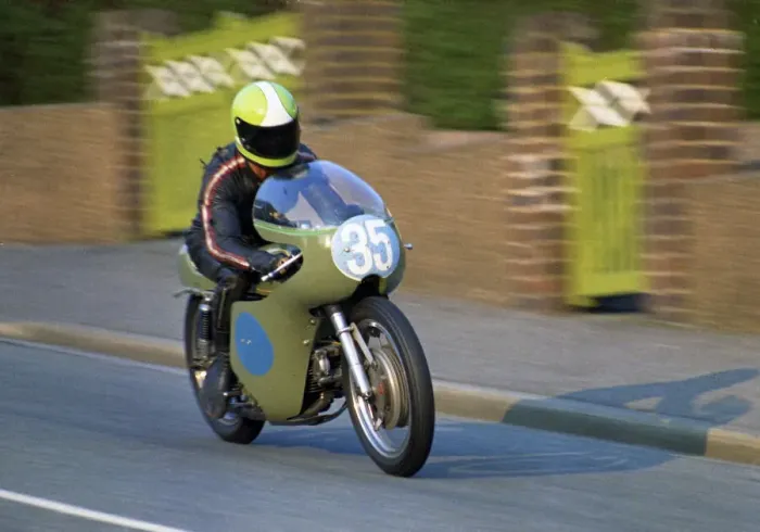 Framed Print : Bob Bentley (Aermacchi) 1972 Junior Manx Grand Prix practice Framed Print : Bob Bentley (Aermacchi) 1972 Junior Manx Grand Prix practice