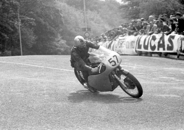 Framed Print : Bob Brown (AJS) 1958 Junior TT Framed Print : Bob Brown (AJS) 1958 Junior TT