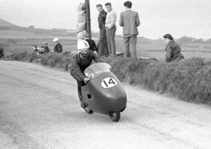Framed Print : Bob Brown (NSU) 1957 Lightweight TT Framed Print : Bob Brown (NSU) 1957 Lightweight TT