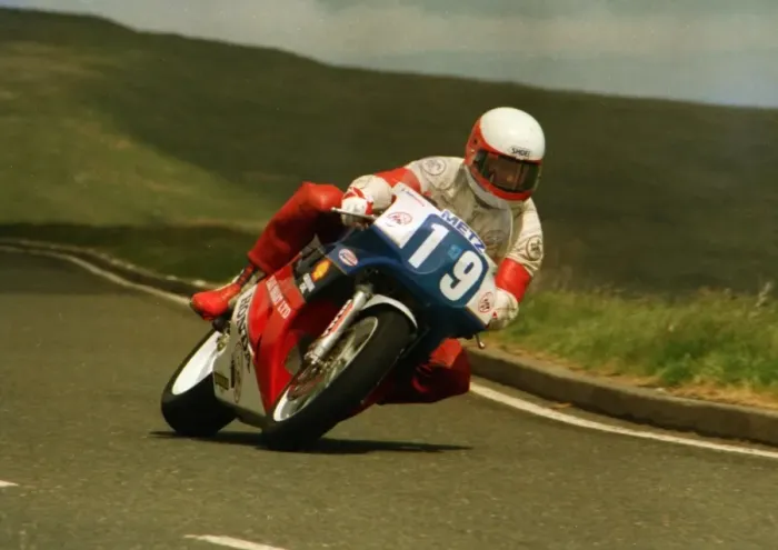 Framed Print : Bob Heath (Honda) 1988 Production B TT Framed Print : Bob Heath (Honda) 1988 Production B TT
