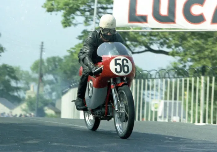 Framed Print : Bob Heath (MV) 1967 Ultra Lightweight TT