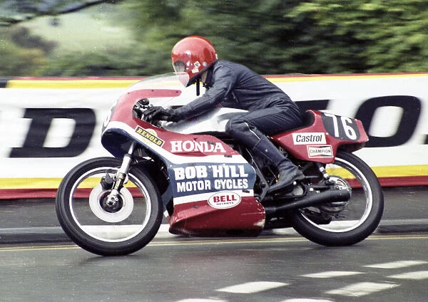 Bob Hill (Honda) 1980 Formula Three TT