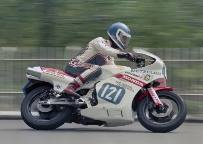 Framed Print : Bob Jackson (Honda) 1986 Production D TT Framed Print : Bob Jackson (Honda) 1986 Production D TT