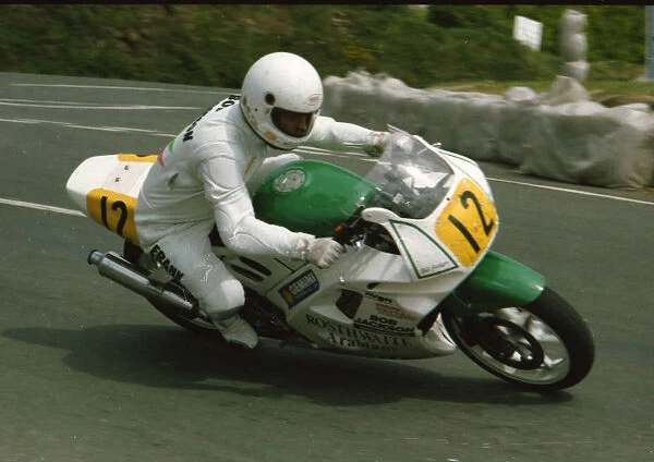 Bob Jackson (Honda) 1991 Supersport 600 TT