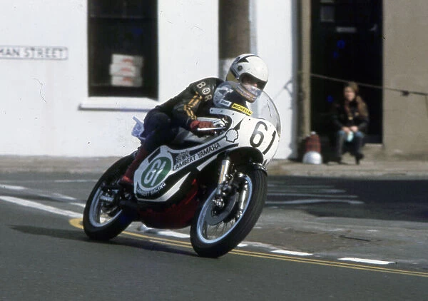 Bob Jackson (Lambert Yamaha) 1977 Lightweight Manx Grand Prix