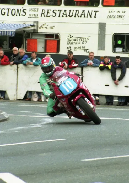 Framed Print : Bob Jackson (McAdoo Honda) 1996 Junior TT Framed Print : Bob Jackson (McAdoo Honda) 1996 Junior TT