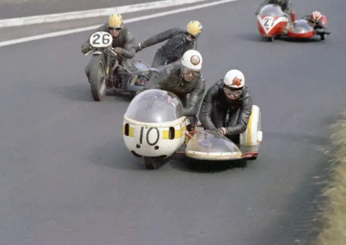 Framed Print : Bob Kewley & ? (Rumble, 10) J A Fox & ? (Triumph) 1969 Southern 100 Framed Print : Bob Kewley & ? (Rumble, 10) J A Fox & ? (Triumph) 1969 Southern 100