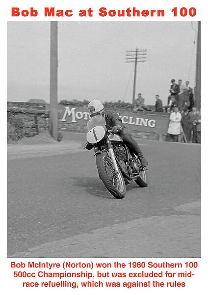 Bob McIntyre Norton 1960 Southern 100