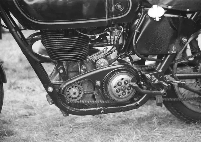 Framed Print : Bob McIntyres 1952 Manx Grand Prix AJS Framed Print : Bob McIntyres 1952 Manx Grand Prix AJS