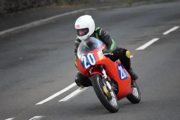 Framed Print : Bob Owen (Aermachi) 2018 Junior Classic TT Framed Print : Bob Owen (Aermachi) 2018 Junior Classic TT