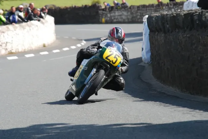 Framed Print : Bob Owen (Seeley G50) 2011 Pre TT Classic Framed Print : Bob Owen (Seeley G50) 2011 Pre TT Classic