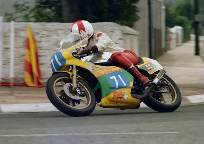 Framed Print : Bob Taylor (Yamaha) 1987 Junior Manx Grand Prix Framed Print : Bob Taylor (Yamaha) 1987 Junior Manx Grand Prix