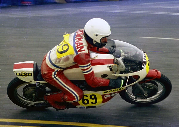 Bill Bowman (Yamaha) 1977 Senior TT