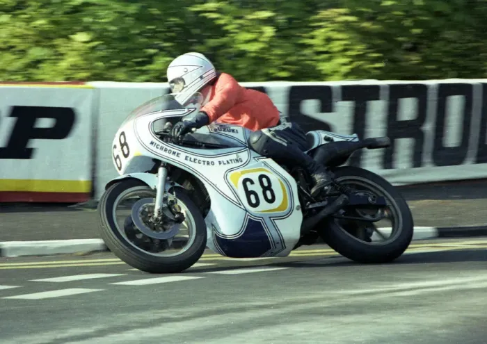 Framed Print : Brendan McKenna (Suzuki) 1978 Classic TT Framed Print : Brendan McKenna (Suzuki) 1978 Classic TT