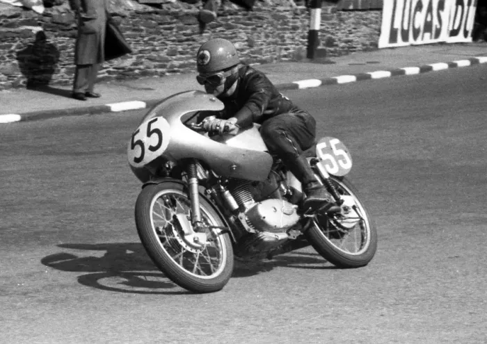 Framed Print : Brian Clark (Ducati) 1960 Lightweight TT Framed Print : Brian Clark (Ducati) 1960 Lightweight TT