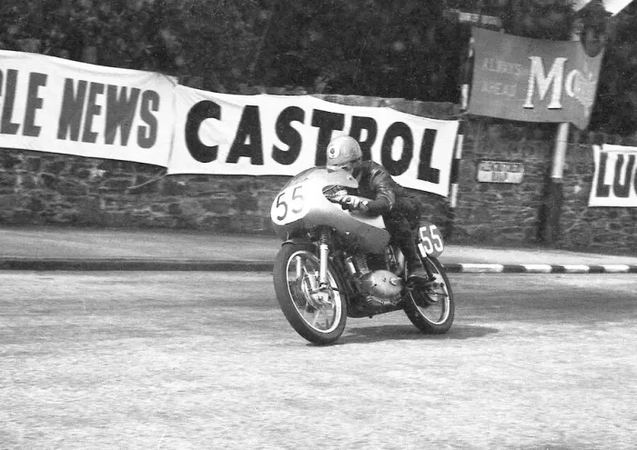 Framed Print : Brian Clark (Ducati) 1960 Ultra Lightweight TT Framed Print : Brian Clark (Ducati) 1960 Ultra Lightweight TT