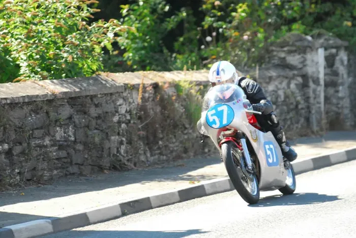 Framed Print : Brian Cooper (Honda Drixton) 350 Classic TT Framed Print : Brian Cooper (Honda Drixton) 350 Classic TT