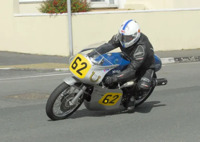 Framed Print : Brian Cooper (Seeley Norton) 2016 Senior Classic TT Framed Print : Brian Cooper (Seeley Norton) 2016 Senior Classic TT