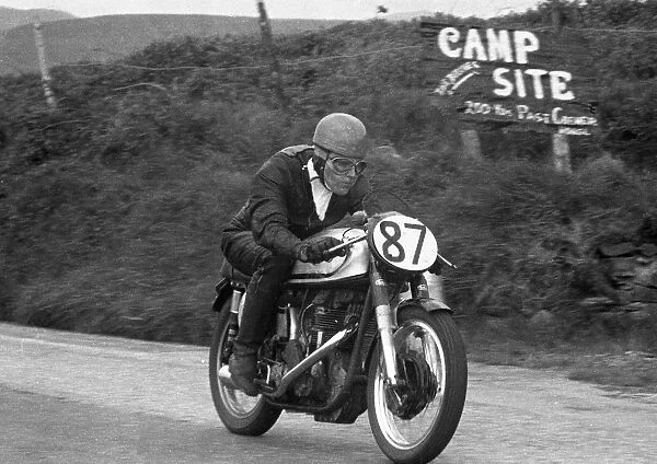 Brian Freestone (Norton) 1956 Junior TT