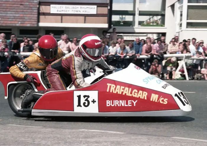 Framed Print : Brian Hargreaves John Hennigan Yamaha 1985 Sidecar TT Framed Print : Brian Hargreaves John Hennigan Yamaha 1985 Sidecar TT