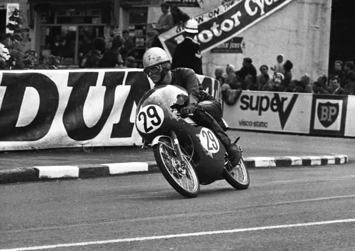 Framed Print : Brian Kettle (Honda) 1966 50cc TT Framed Print : Brian Kettle (Honda) 1966 50cc TT