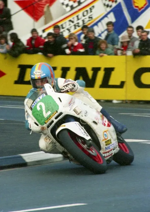 Framed Print : Brian Morrison (Honda) 1988 Production C TT Framed Print : Brian Morrison (Honda) 1988 Production C TT