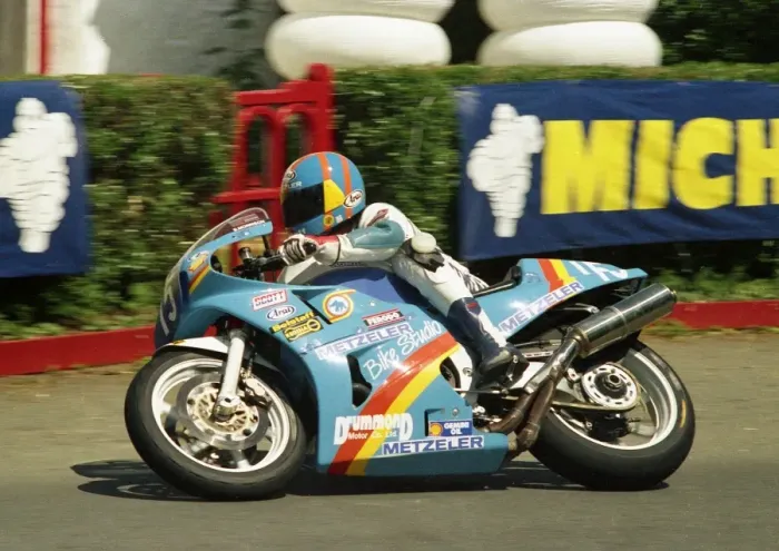 Framed Print : Brian Morrison (Honda) at Ballacraine; 1988 Production B TT Framed Print : Brian Morrison (Honda) at Ballacraine; 1988 Production B TT