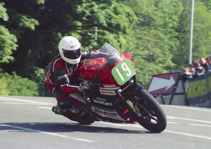 Framed Print : Brian Morrison (Suzuki) 1987 Production B TT Framed Print : Brian Morrison (Suzuki) 1987 Production B TT
