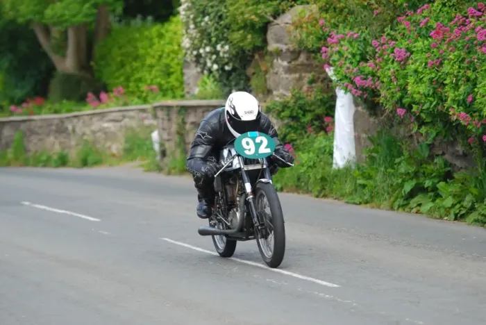 Framed Print : Brian Nichol (Triumph) 2011 Pre TT Classic Framed Print : Brian Nichol (Triumph) 2011 Pre TT Classic