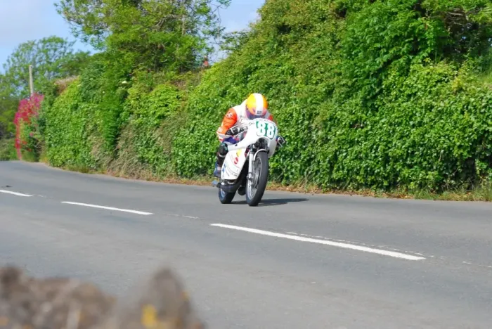 Framed Print : Brian Purdy (Benelli) 2011 Pre TT Classic Framed Print : Brian Purdy (Benelli) 2011 Pre TT Classic