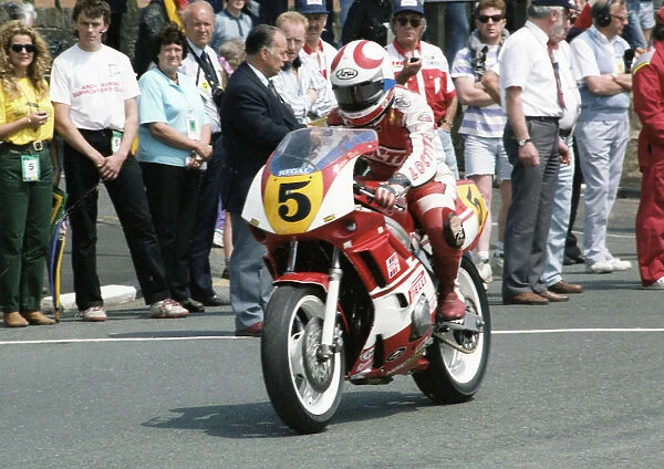 Brian Reid (Yamaha) 1992 Supersport 600 TT