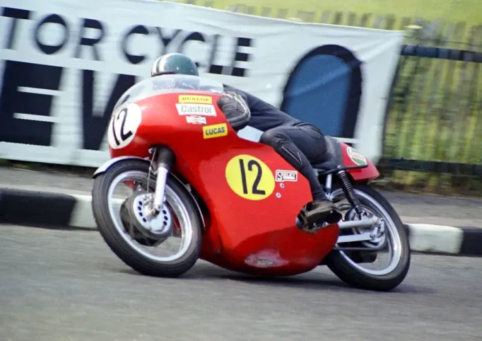 Framed Print : Brian Steenson (Seeley) 1970 Senior TT