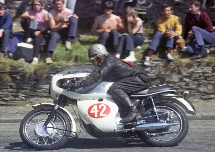 Framed Print : Brian Warburton (Triumph) 1969 Production TT Framed Print : Brian Warburton (Triumph) 1969 Production TT