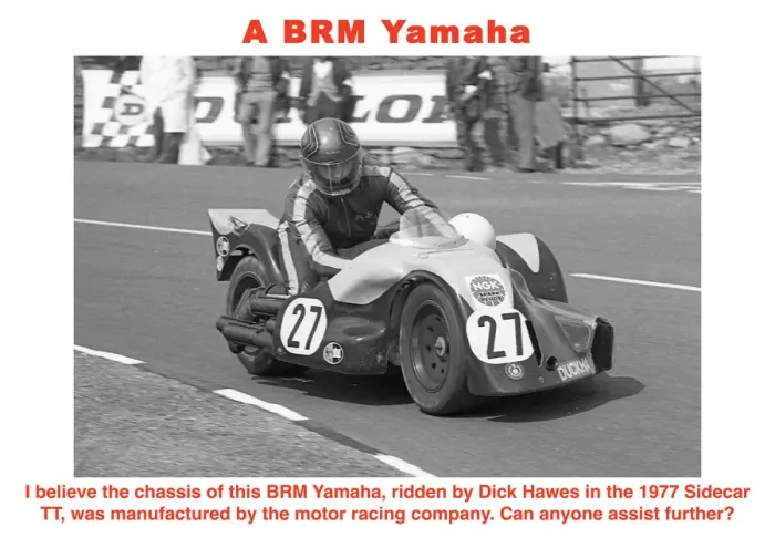 Framed Print : A BRM Yamaha