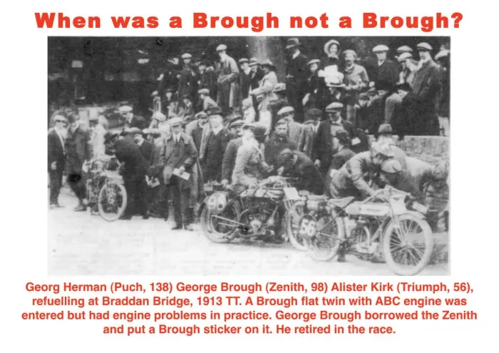 Framed Print : When was a Brough not a Brough? Framed Print : When was a Brough not a Brough?