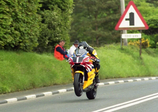 Bruce Anstey (Triumph) 2003 Junior TT