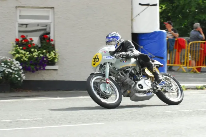Framed Print : Bruno Leroy (Vincent) 2015 500cc Classic TT Framed Print : Bruno Leroy (Vincent) 2015 500cc Classic TT