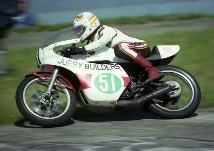 Framed Print : Buddy Yeardsley (Yamaha) 1980 Jurby Airfield Framed Print : Buddy Yeardsley (Yamaha) 1980 Jurby Airfield