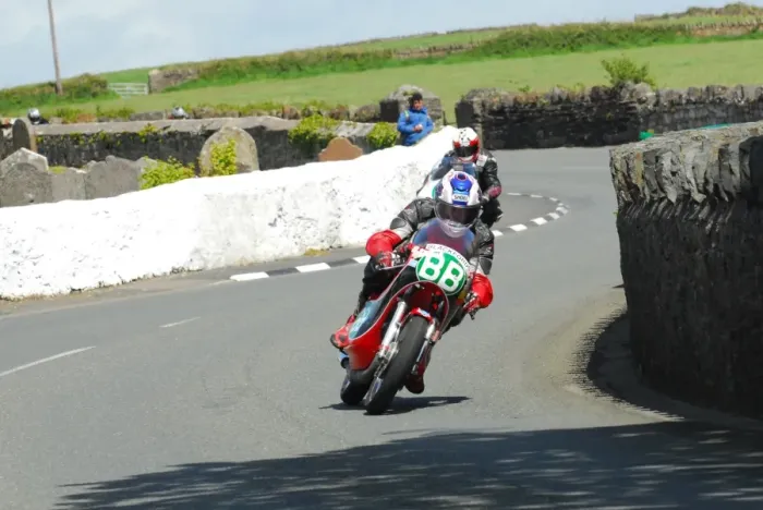 Framed Print : Bill Butler (Suzuki) 2015 Pre TT Classic Framed Print : Bill Butler (Suzuki) 2015 Pre TT Classic