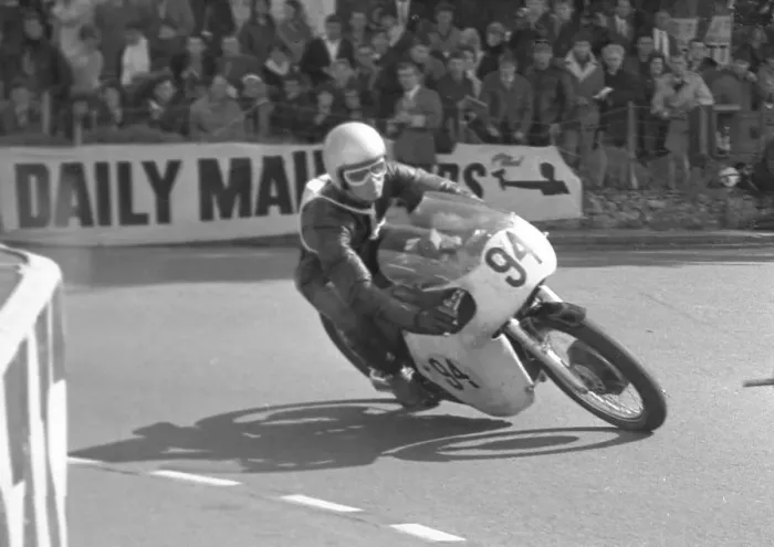 Framed Print : Byron Black (Matchless) 1966 Senior TT Framed Print : Byron Black (Matchless) 1966 Senior TT