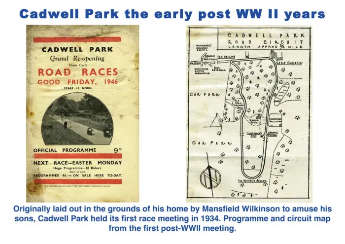 Framed Print : Cadwell Park the early post WWII years Framed Print : Cadwell Park the early post WWII years