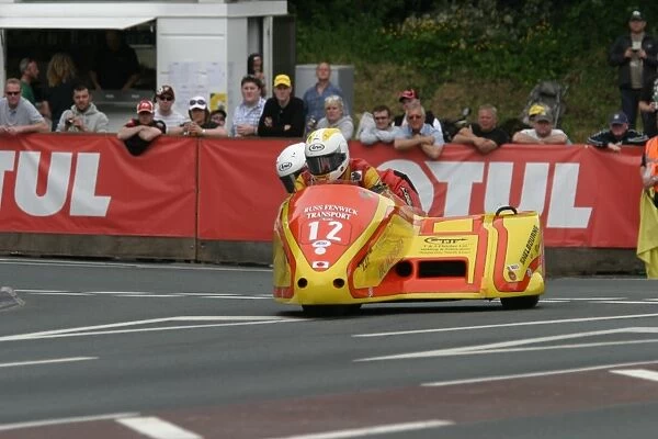 Carl Fenwick & Michael Sayers (Shelbourne) 2011 Sidecar TT