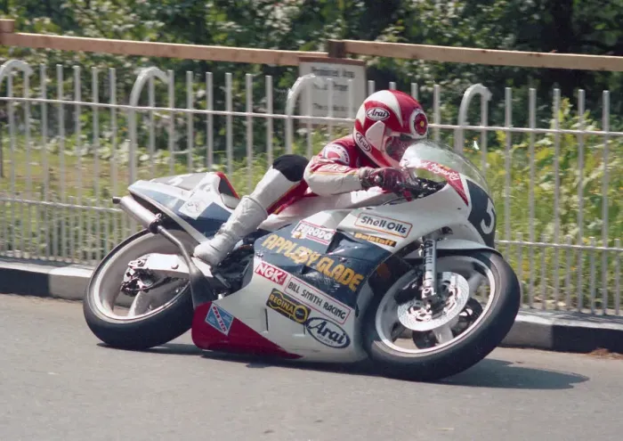 Framed Print : Carl Fogarty (Honda) 1988 Junior TT