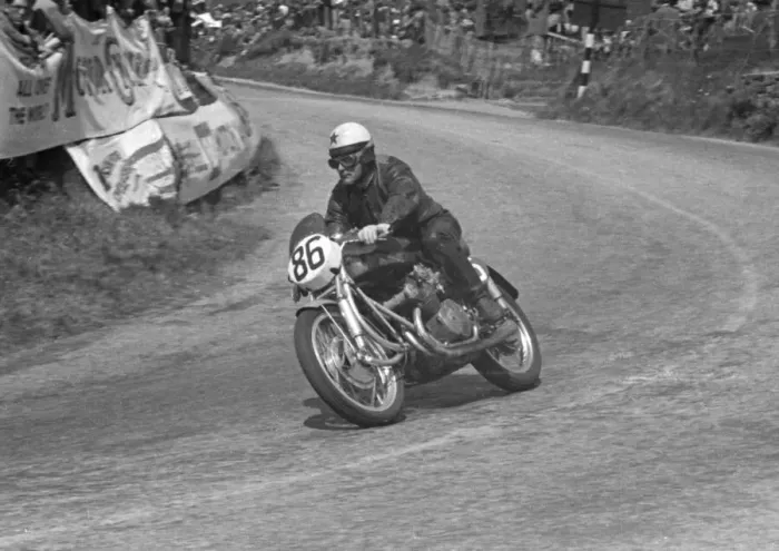 Framed Print : Carlo Bandirola (MV) 1953 Senior TT Framed Print : Carlo Bandirola (MV) 1953 Senior TT