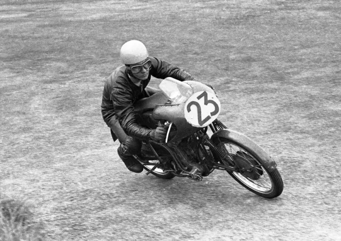 Framed Print : Carlo Ubbiali (MV) 1954 Ultra Lightweight TT