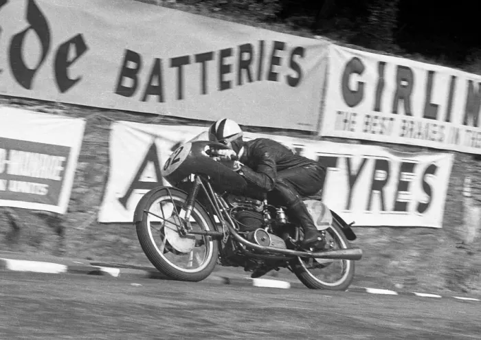 Framed Print : Cecil Sandford (MV) 1953 Ultra Lightweight TT Framed Print : Cecil Sandford (MV) 1953 Ultra Lightweight TT
