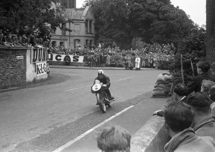 Framed Print : Cecil Sandford (MV) 1954 Ultra Lightweight TT Framed Print : Cecil Sandford (MV) 1954 Ultra Lightweight TT